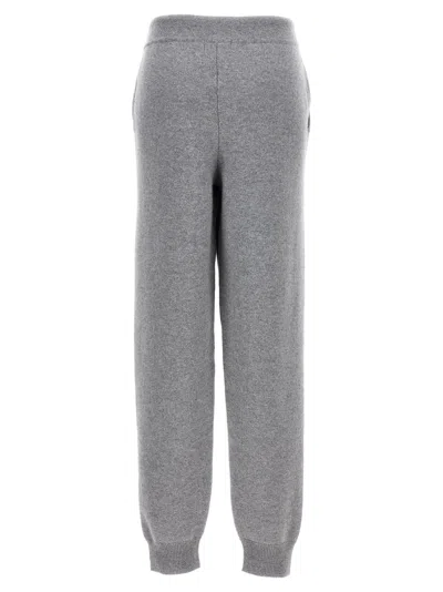 Loulou Studio Grey Hespero Shorts In Grey Melange