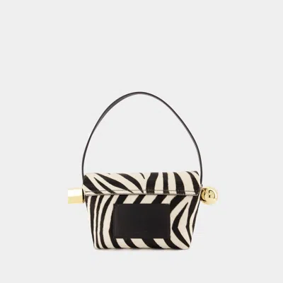 Shop Jacquemus The Rond Carré Flap Shoulder Bag In Multicolour