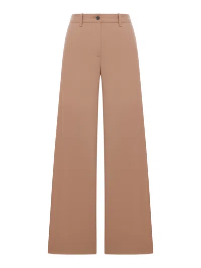 Shop Nine In The Morning Nancy Carrot Model Trousers In Tortora