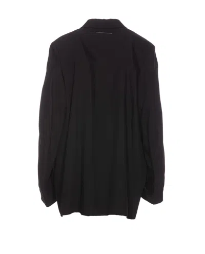 Shop Mm6 Maison Margiela Blazer In Black