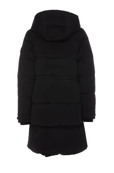 Shop Woolrich Alsea Puffy Parka In Black