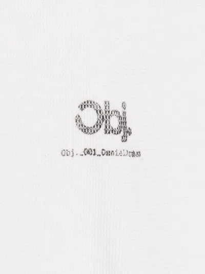 Objects Iv Life White Stamp T-shirt In White