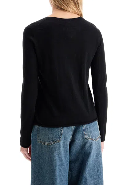 Shop Lisa Yang Cashmere Alba Pullover In Black