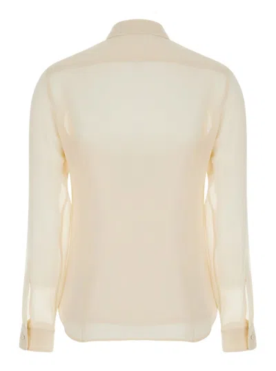 Shop Max Mara Vongola Shirt In White