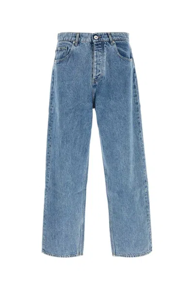 Shop Drôle De Monsieur Wide Leg Jeans In Blue