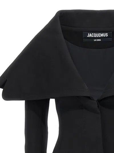 Shop Jacquemus La Veste Giacca Blazer In Black