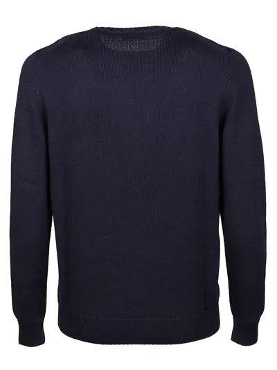 Shop Drumohr Rasato Tubico Sweater In Blue