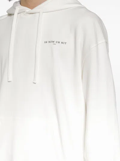 Ih Nom Uh Nit Pearls And Roses Mask Hoodie In White