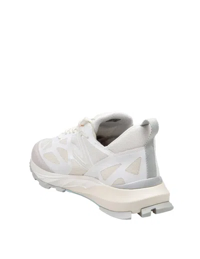 Shop Philippe Model Sneakers Rocx Low In Mesh White Color In Mondial Tech_blanc