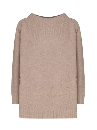Max Mara Radames Sweater In Nocciola
