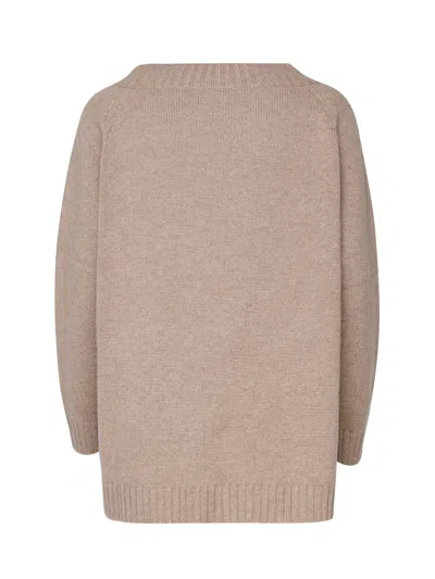 Max Mara Radames Sweater In Nocciola
