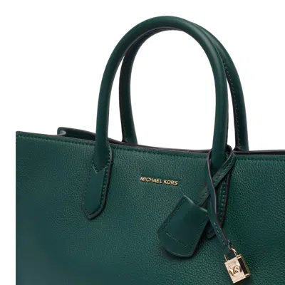 Shop Michael Michael Kors Medium Scarlett Handbag In Green