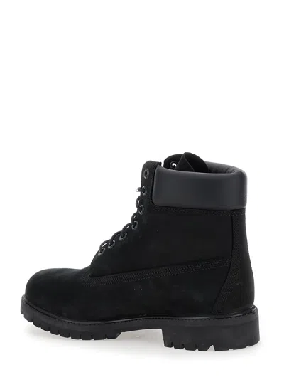 Shop Timberland Premium 6 Inch Lace Up Waterproof Boot Black