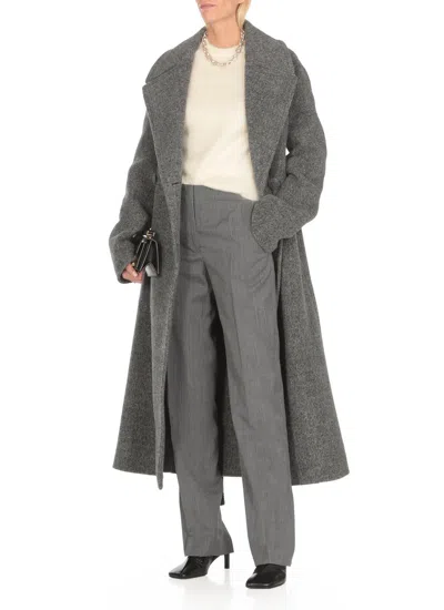 Jil Sander Crewneck Knitted Jumper In Neutrals