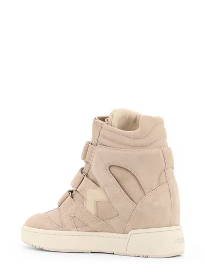 Shop Isabel Marant Im3 Sneakers In Brown