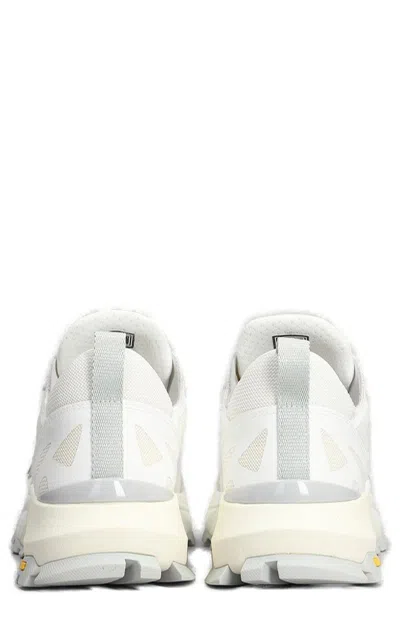 Philippe Model Rocx Low Sneakers In White Fabric