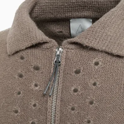 Roa Pullover Mit Lochmuster In Neutrals