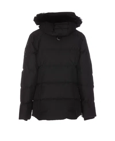 Moose Knuckles Cloud 3q Down Jacket In Black