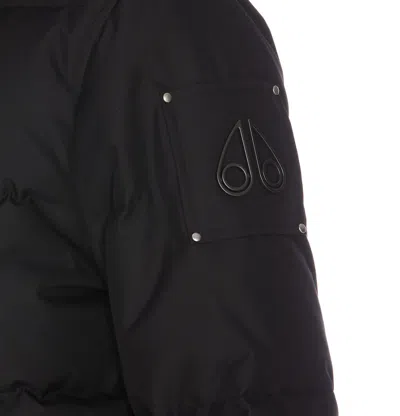 Moose Knuckles Cloud 3q Down Jacket In Black