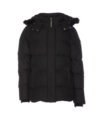 Moose Knuckles Cloud 3q Down Jacket In Black