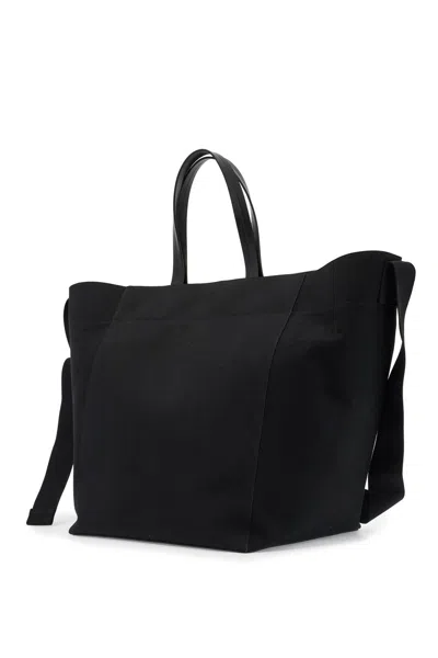 Jil Sander Utility Tote Bag In Black