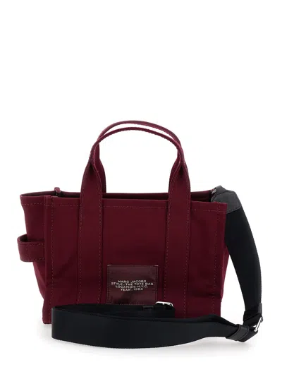 Shop Marc Jacobs The Small Tote In Bordeaux