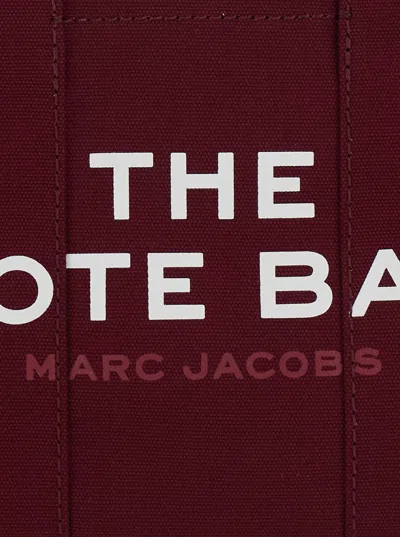 Shop Marc Jacobs The Small Tote In Bordeaux