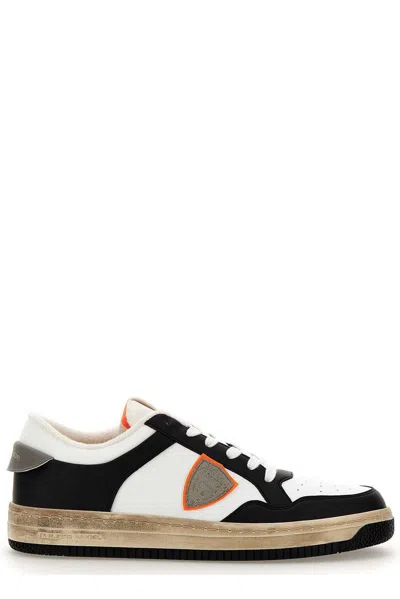 Shop Philippe Model Lylu Lace-up Sneakers In Black