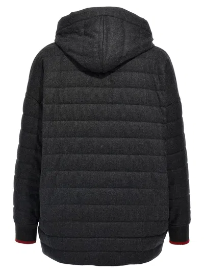 BRUNELLO CUCINELLI WOOL DOWN JACKET 