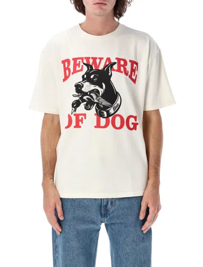 RHUDE WARNING LOGO T-SHIRT 