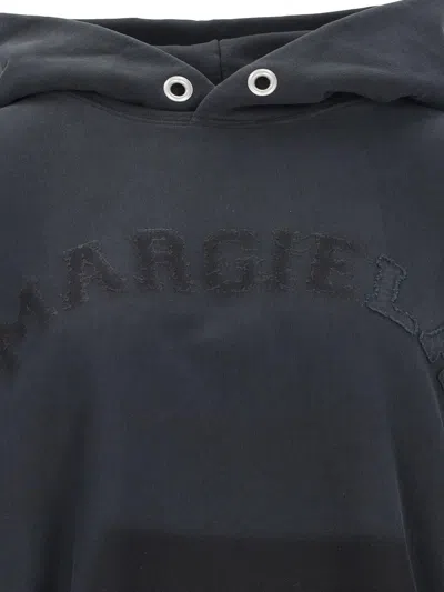 Shop Maison Margiela Hoodie In Black