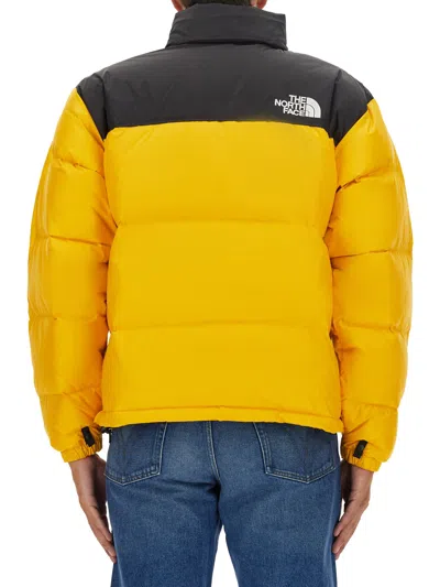 The North Face 1996 Nuptse Retro Jacket In Yellow/black