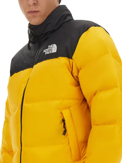 The North Face 1996 Nuptse Retro Jacket In Yellow/black