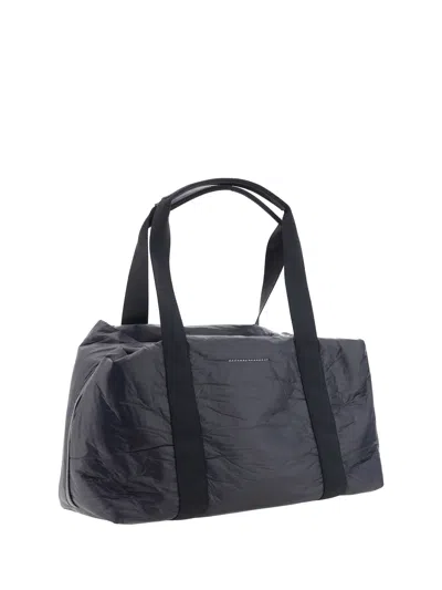 Shop Mm6 Maison Margiela Travel Bag In Black