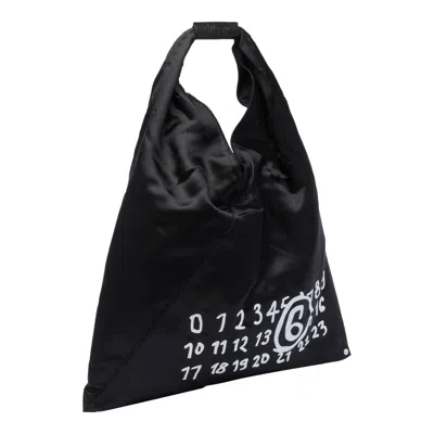 Shop Mm6 Maison Margiela Japanese Handbag In Black