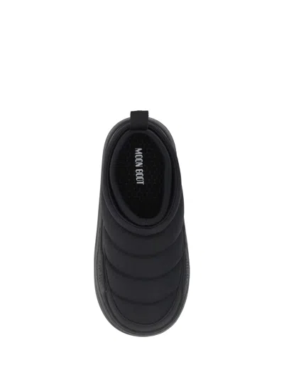 Shop Moon Boot Park Soft Shoes In Black