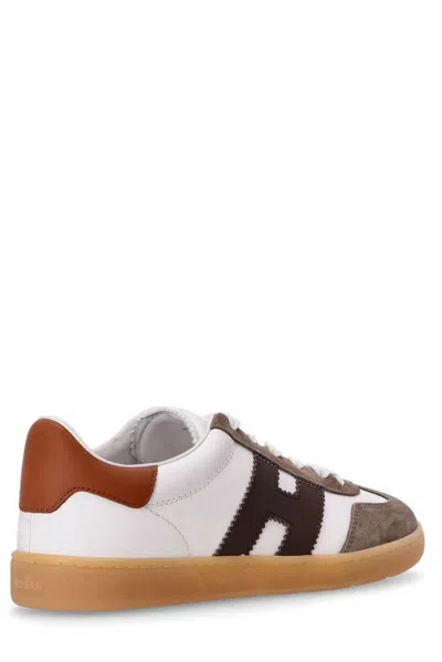 Shop Hogan Cool Side Logo Patch Sneakers In Bb