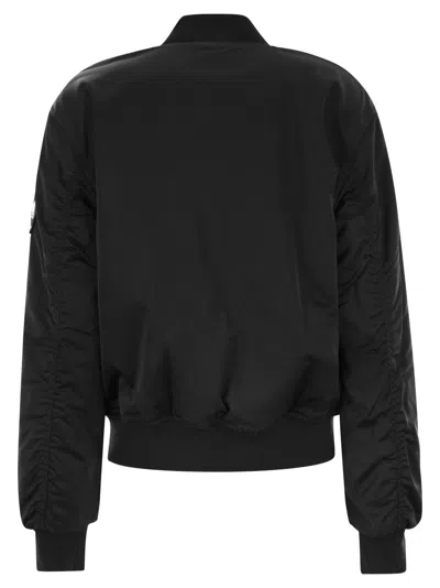 Moose Knuckles Women's Jet Bomber - Reversible Bomber In Black
