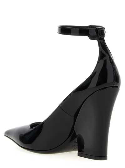 Shop Valentino Garavani Vlogo Locker Pumps In Black