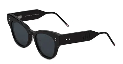 Thom Browne Cateye - Shiny Black Sunglasses In Shiny Black