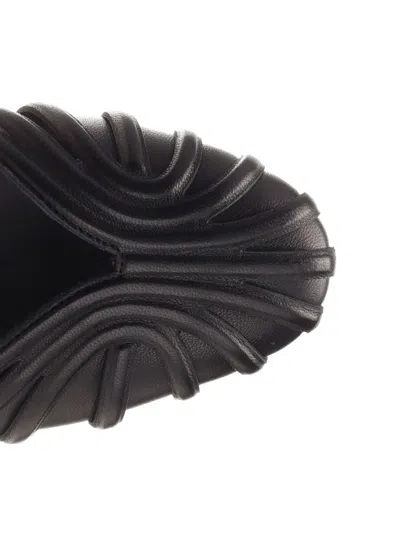 Alevì Thalia 095 Pumps In Black Leather In Black