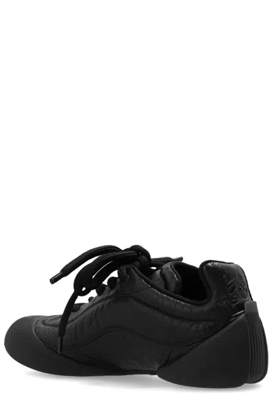 Shop Alexander Mcqueen Flexion Lace-up Sneakers In Black