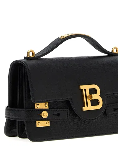 Shop Balmain B-buzz 24 Handbag In Black