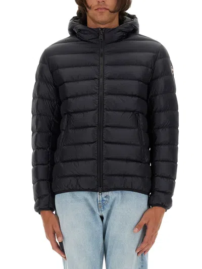 Shop Colmar Down Jacket With Logo In Black