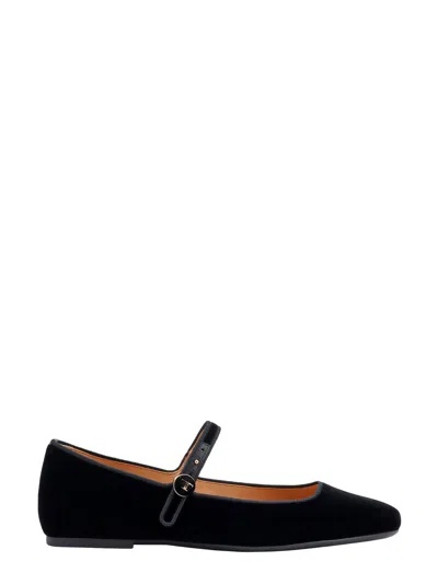 Shop Tod's Ballerinas In Black