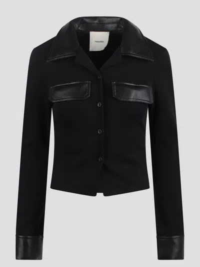 Nanushka Rasima Shirt In Black