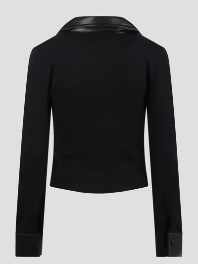 Nanushka Rasima Shirt In Black