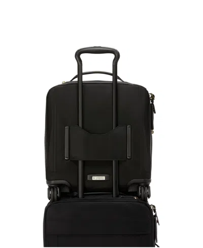 Tumi Leger Continental Expandable Carry On Wheeled Suitcase In Black,gold