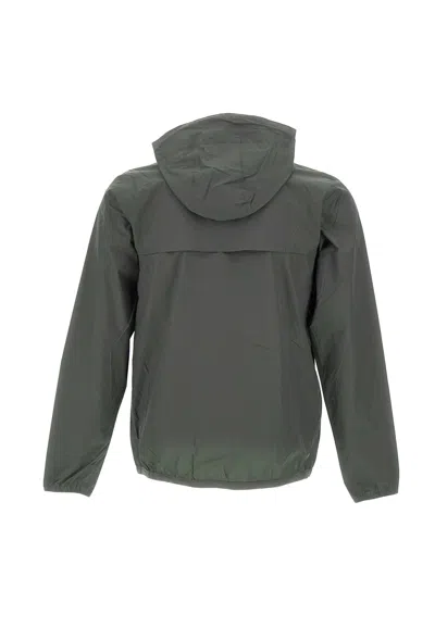 K-way Le Vrai 3.0 Claude Jacket In Green Blackish