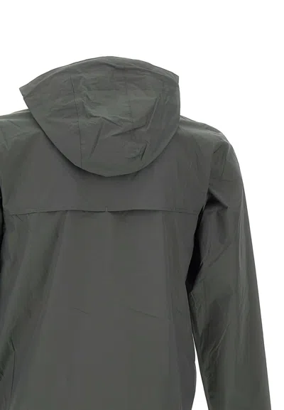 K-way Le Vrai 3.0 Claude Jacket In Green Blackish